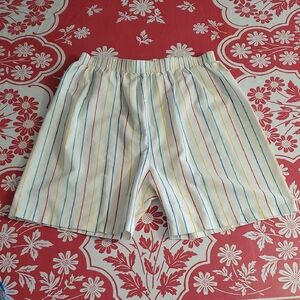 3 /$15 Vintage Village Fair Rainbow Stripe Shorts